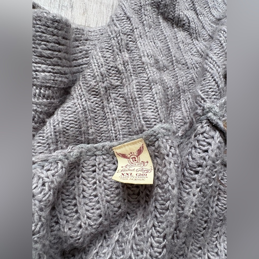 Lot of 3 sweaters size 2x time and try jones New York faded glory fringes - Picture 4 of 14